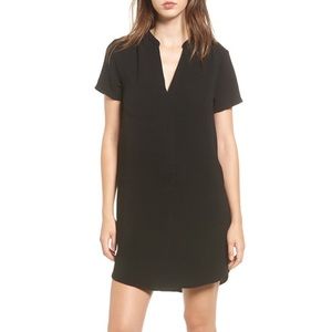 Crepe Shift Dress